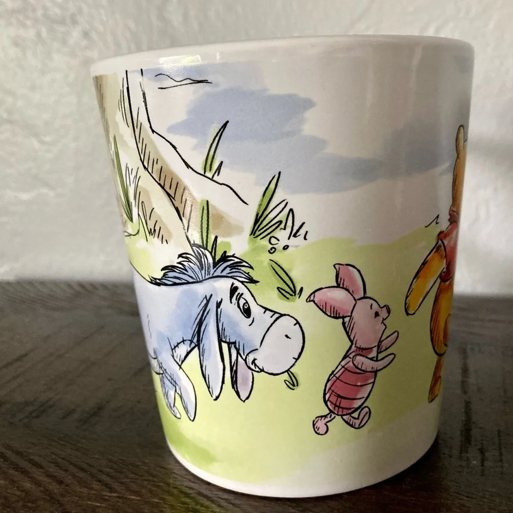Disney- Winnie the Pooh and friends ceramic coffee mug.